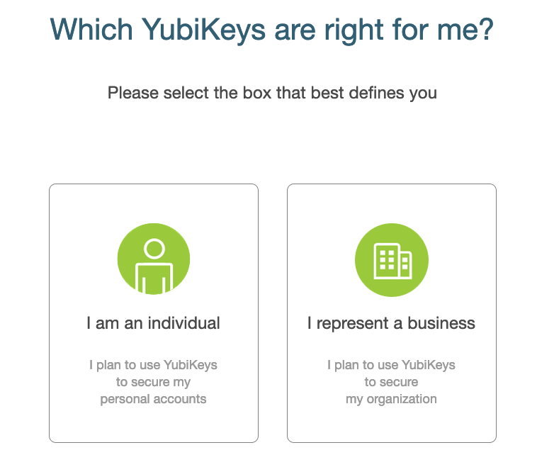 Yubico 官方提供的选择器
